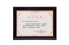 榮譽證書《魯班獎》